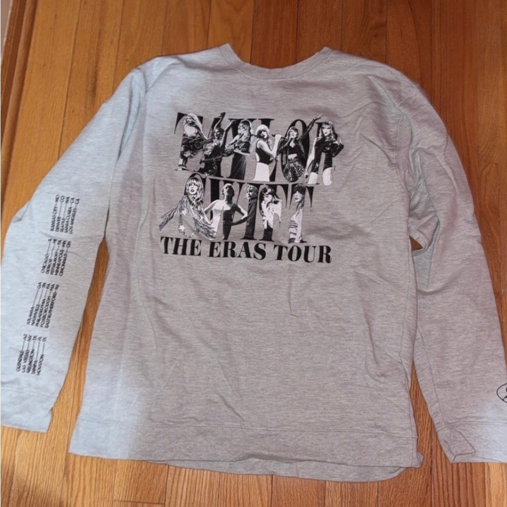 Gray The Eras Tour Long Sleeve Shirt